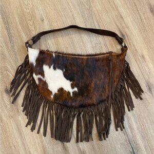 Maurizio Taiuti cowhide shoulder bag